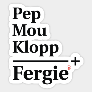 Fergie the Genius (2) Sticker